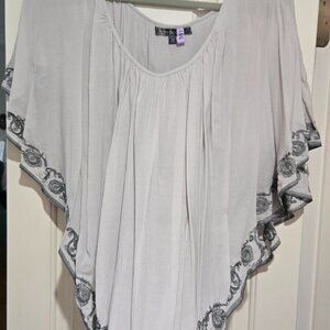 Love stitch boho pinch style top size M